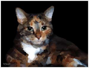 cooolart pet portraits on canvas